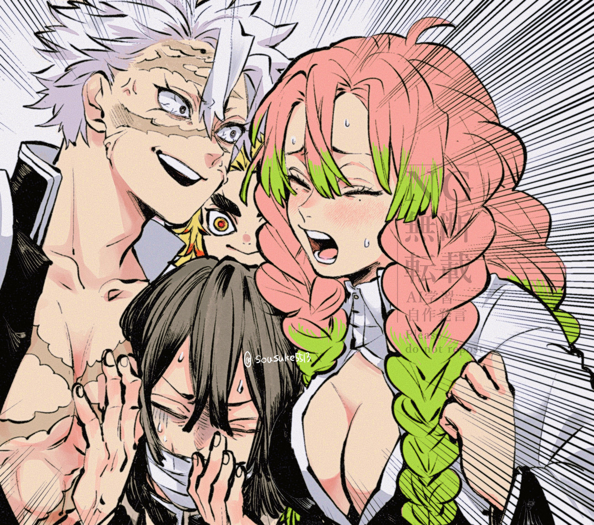 This is a pixiv picture whose title is no title.