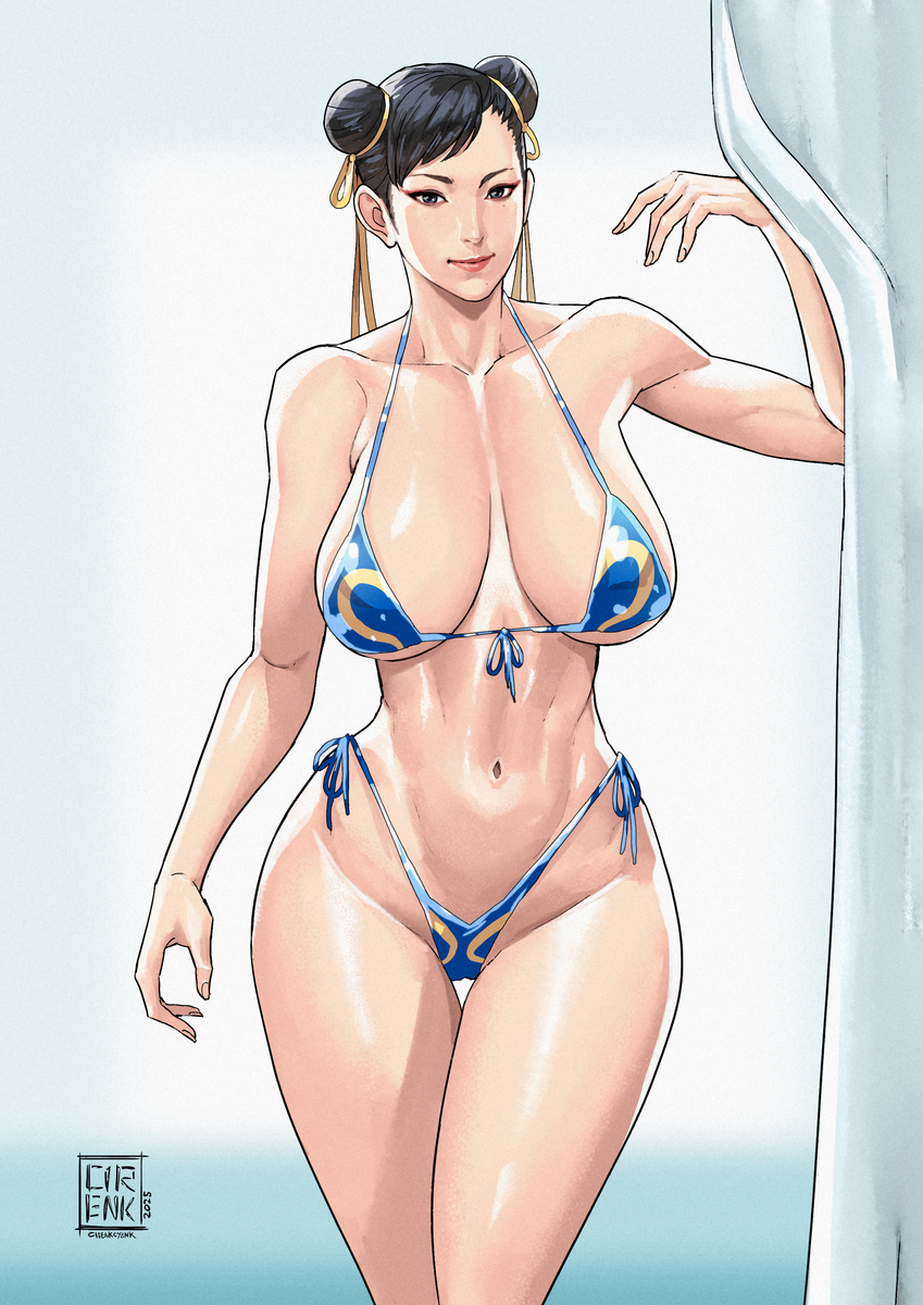 This is a pixiv picture whose title is 春麗.