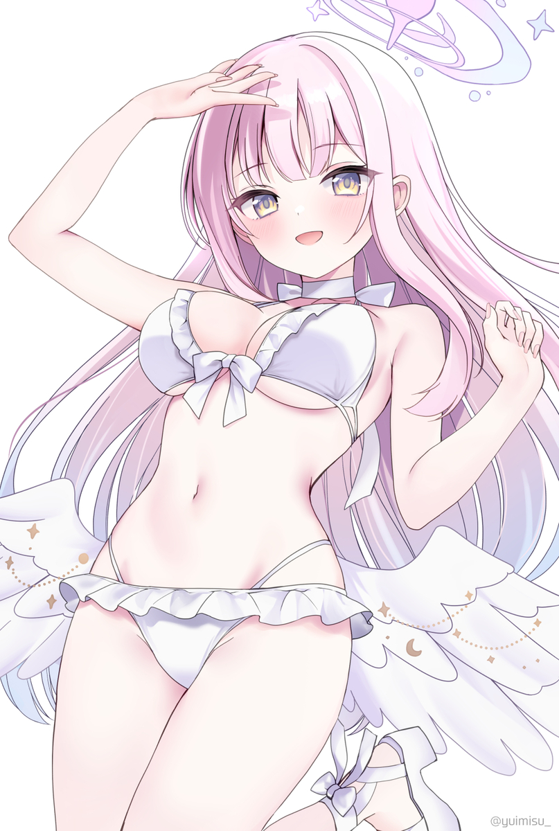 This is a pixiv picture whose title is 水着ミカ.