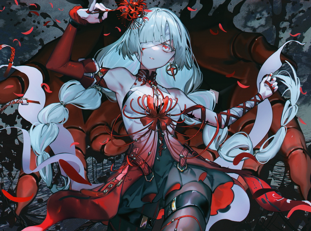 This is a pixiv picture whose title is フローヴァ.