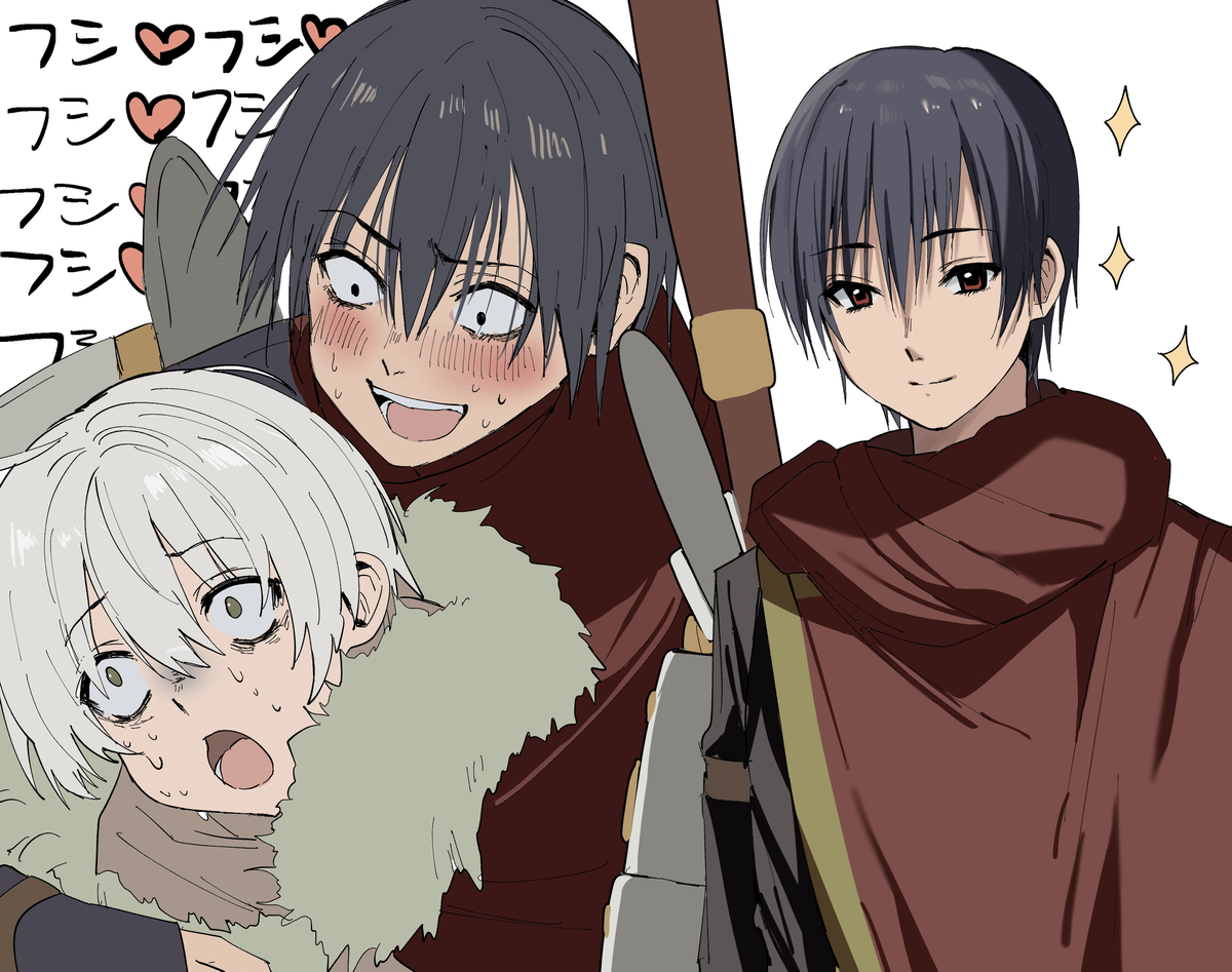 This is a pixiv picture whose title is 不滅ログ.
