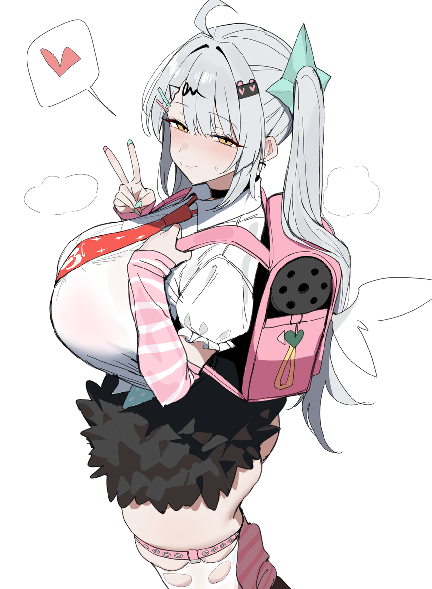 This is a pixiv picture whose title is V-tuber 儀玄.