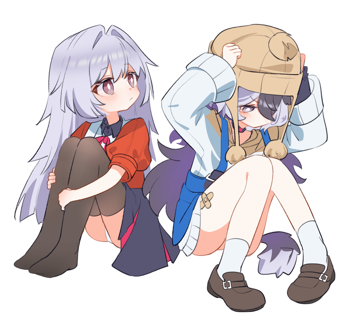 This is a pixiv picture whose title is 🔫🐺.