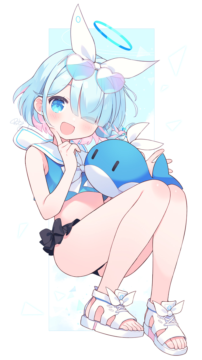 This is a pixiv picture whose title is アロナ🐋.