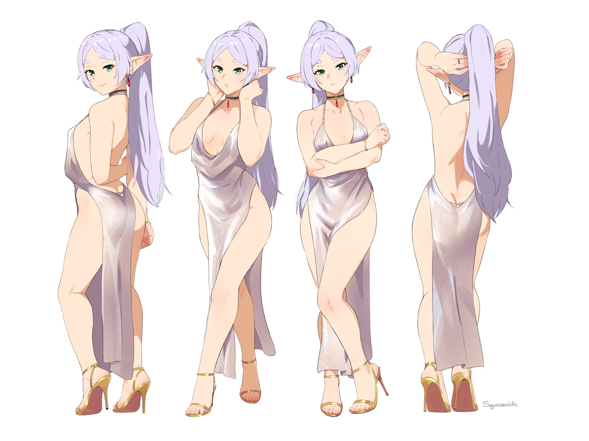This is a pixiv picture whose title is フリーレン.