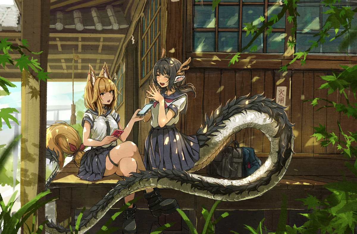 This is a pixiv picture whose title is 時代についてきなよー。.