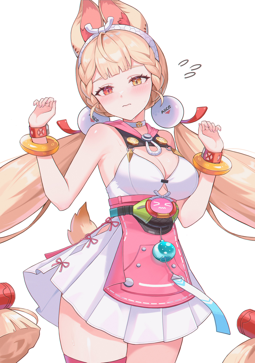 This is a pixiv picture whose title is Alice.