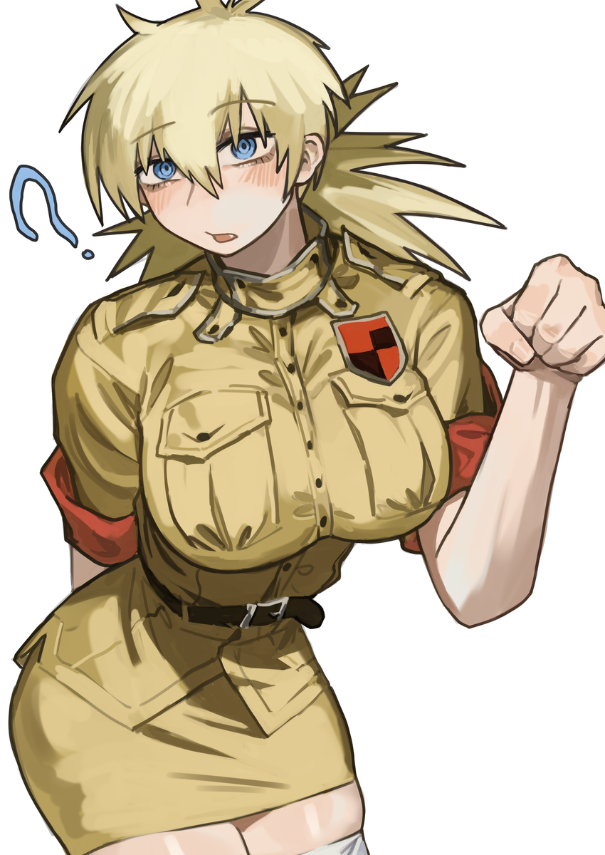 This is a pixiv picture whose title is 给你一拳！.