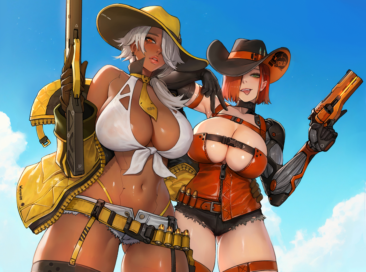 This is a pixiv picture whose title is Jessie and Ellen.