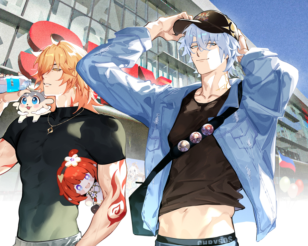 This is a pixiv picture whose title is HoyoFest Phainon Mydei.