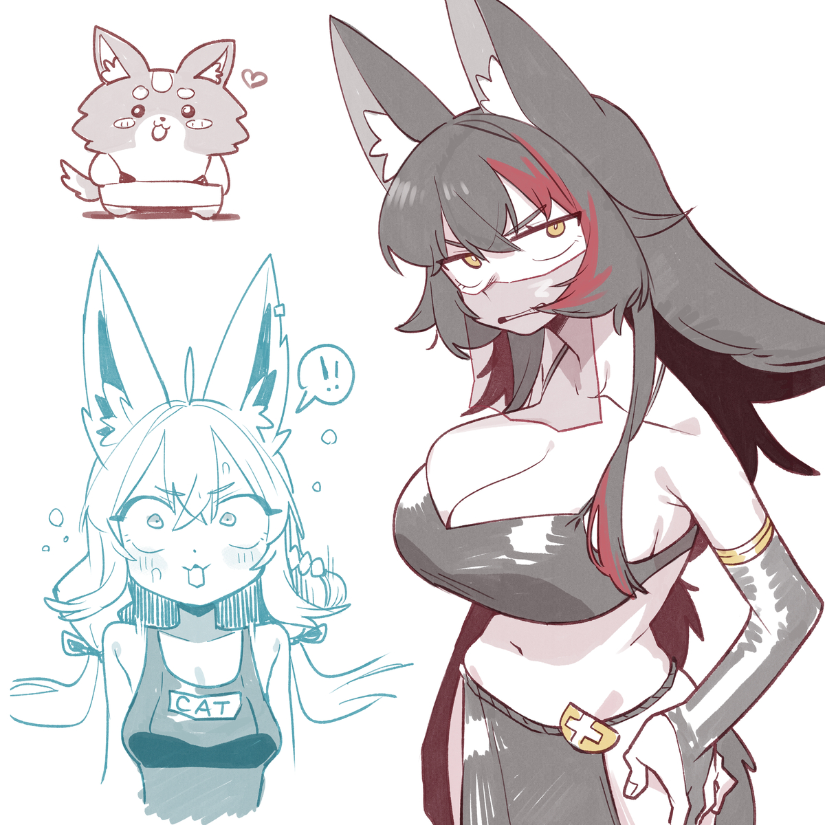 This is a pixiv picture whose title is 무용샤.