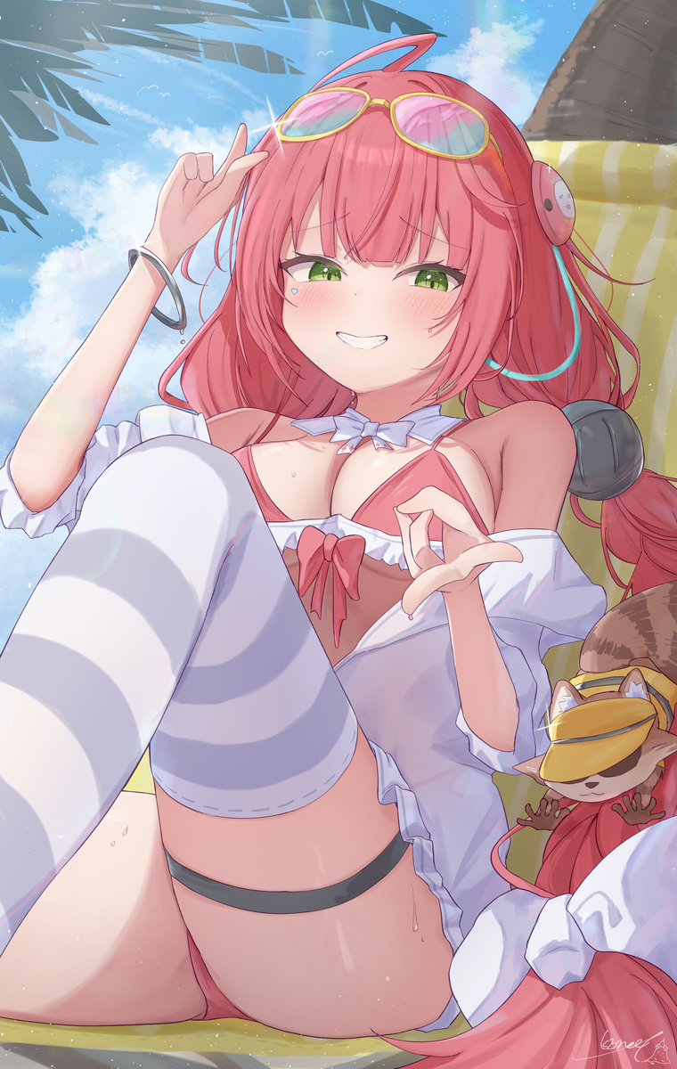 This is a pixiv picture whose title is 柚葉.