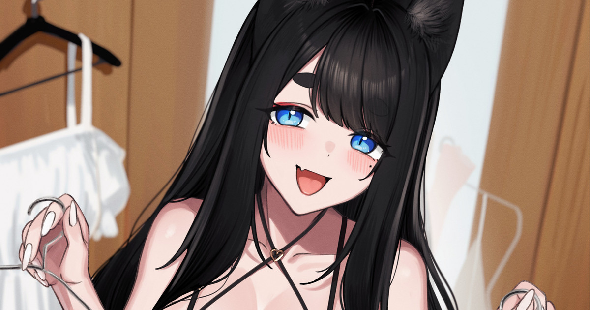 This is a pixiv picture whose title is 今月の絵.