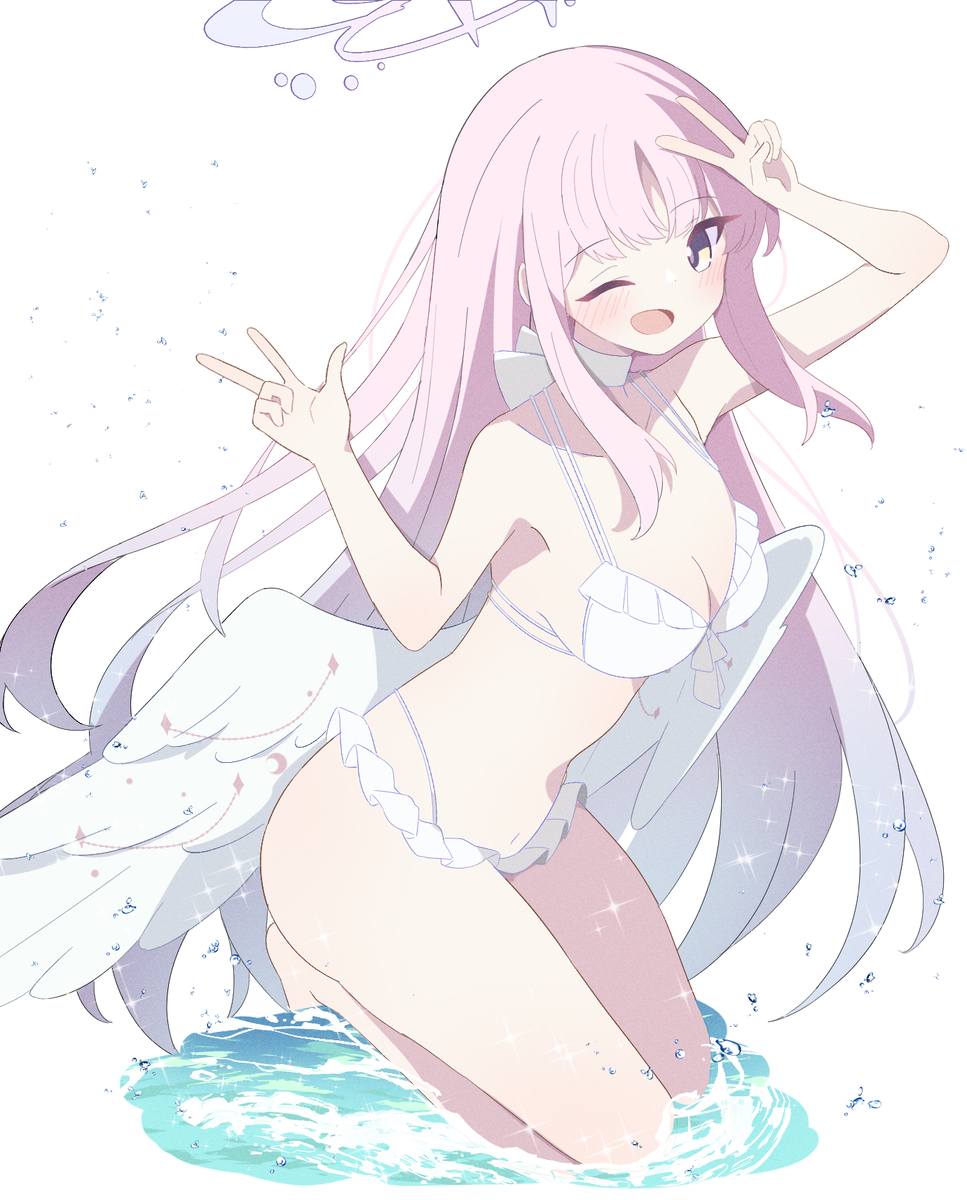 This is a pixiv picture whose title is 水着ミカ.