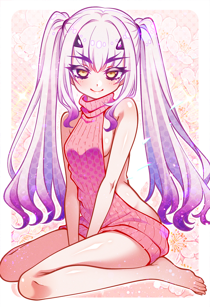 This is a pixiv picture whose title is エチエチセーター☆メリュジーヌちゃん♥.