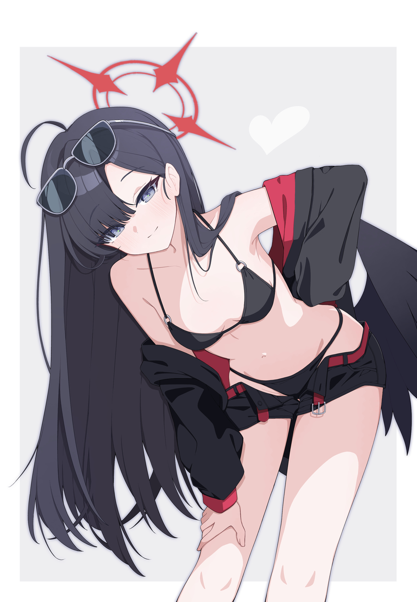 This is a pixiv picture whose title is イチカ(水着).