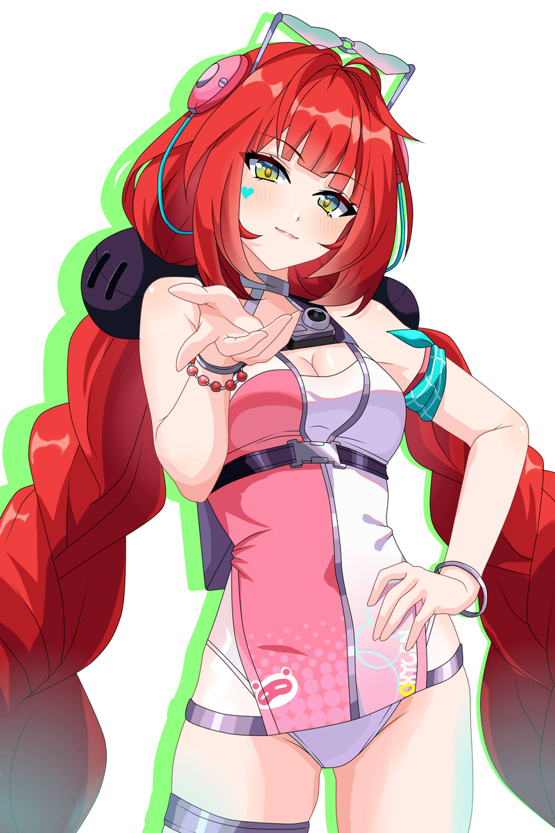 This is a pixiv picture whose title is Yuzuha.