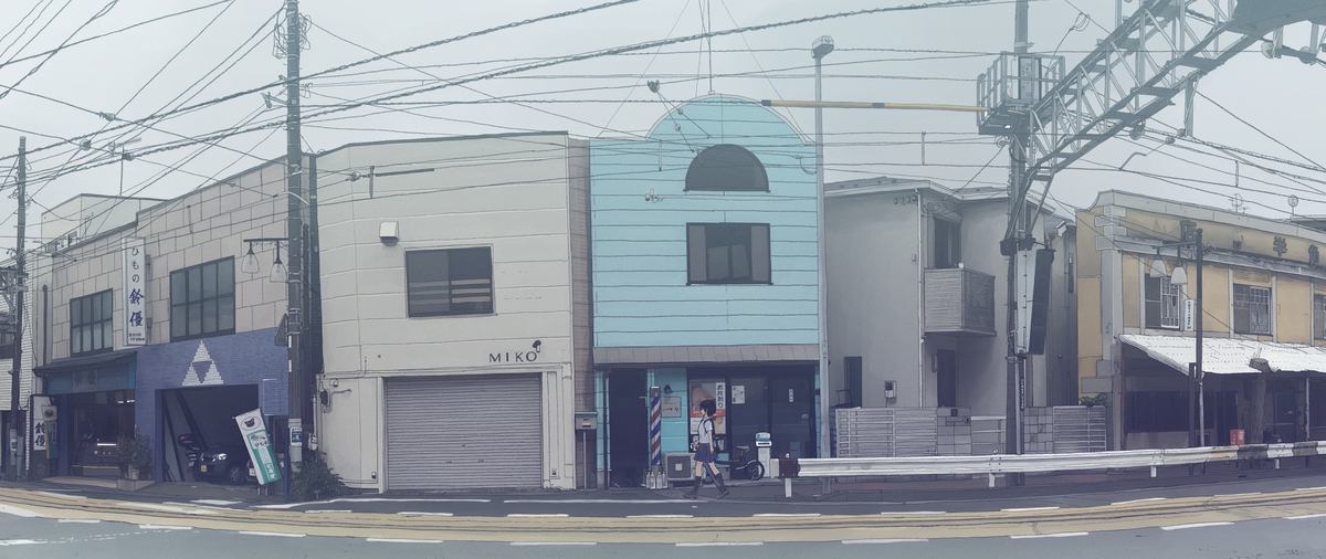 This is a pixiv picture whose title is 夏枯れ.