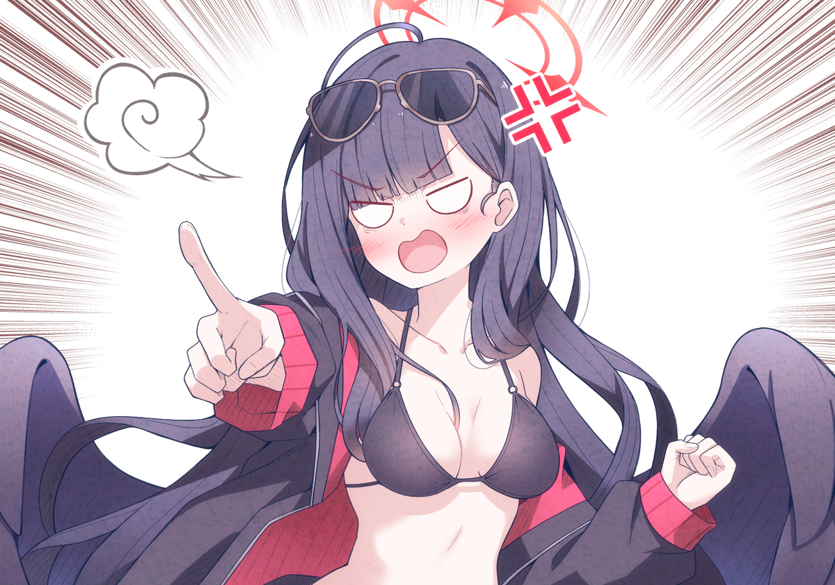 This is a pixiv picture whose title is 怒イチカ.