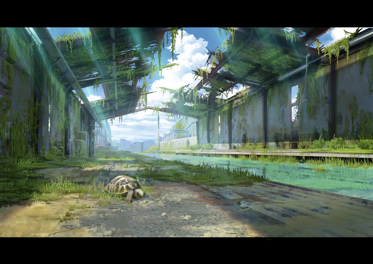 This is a pixiv picture whose title is 一歩ずつ頑張れば道は見えてくるよ.
