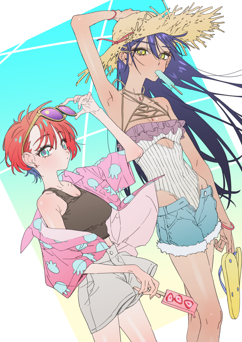 This is a pixiv picture whose title is love.