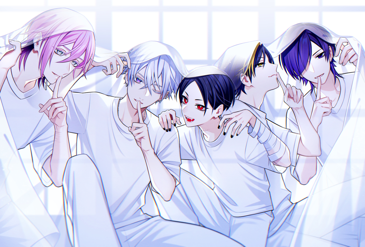 This is a pixiv picture whose title is 幽霊の日！.