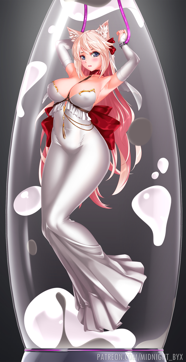 This is a pixiv picture whose title is lava lamp.