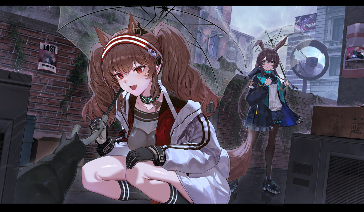 This is a pixiv picture whose title is Rainy day.