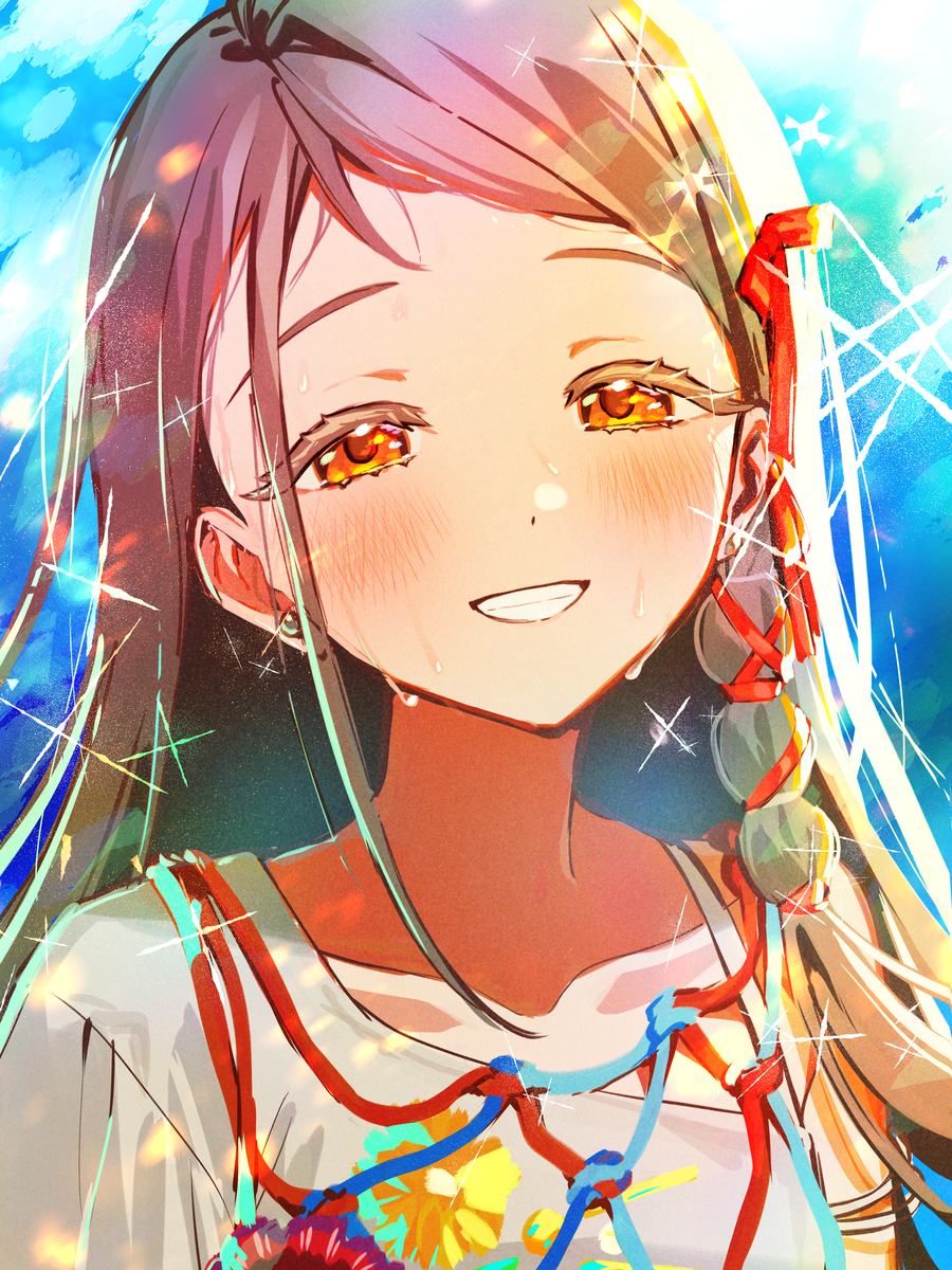 This is a pixiv picture whose title is サンフェーデッド.