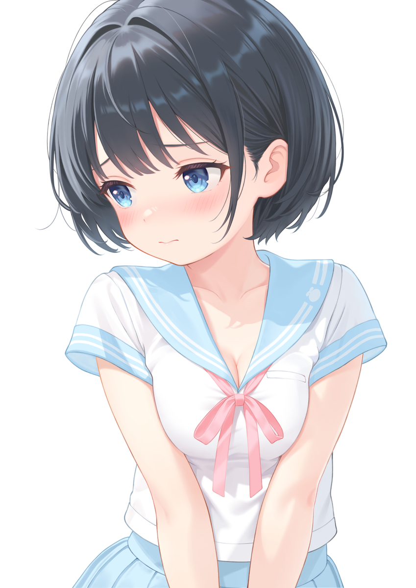 This is a pixiv picture whose title is ▽のやつなくした子.