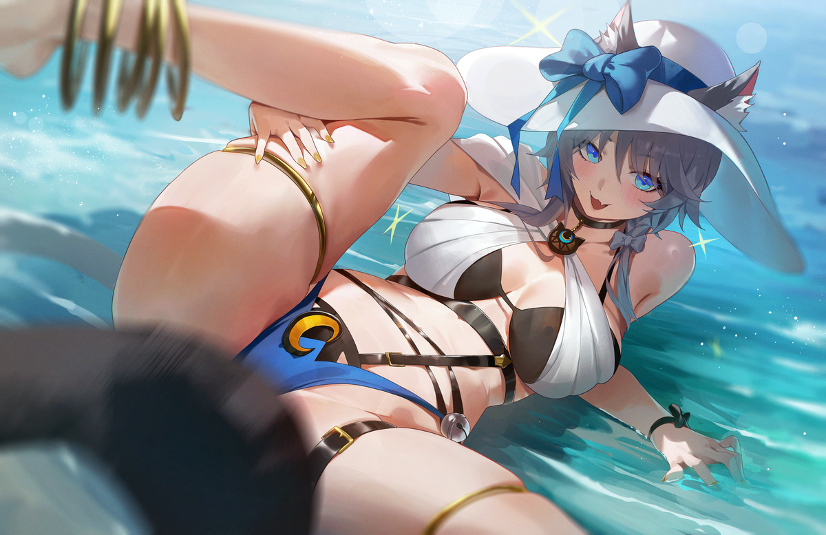 This is a pixiv picture whose title is Summer Cipher.