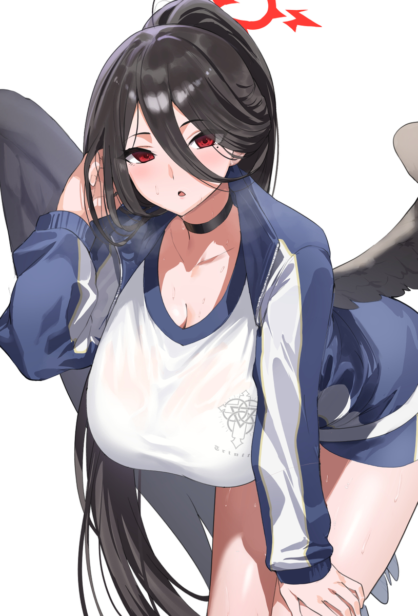 This is a pixiv picture whose title is Xであげたハスミさん.