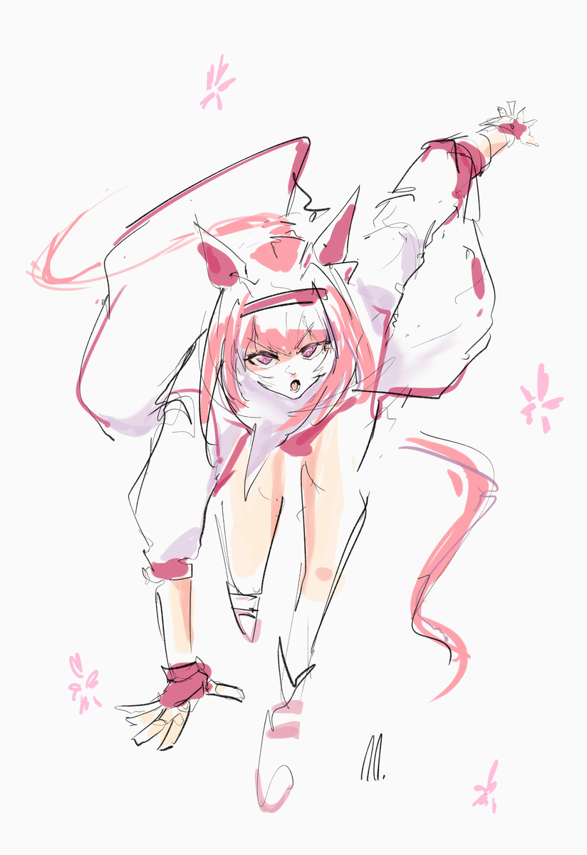 This is a pixiv picture whose title is ウララァ！.
