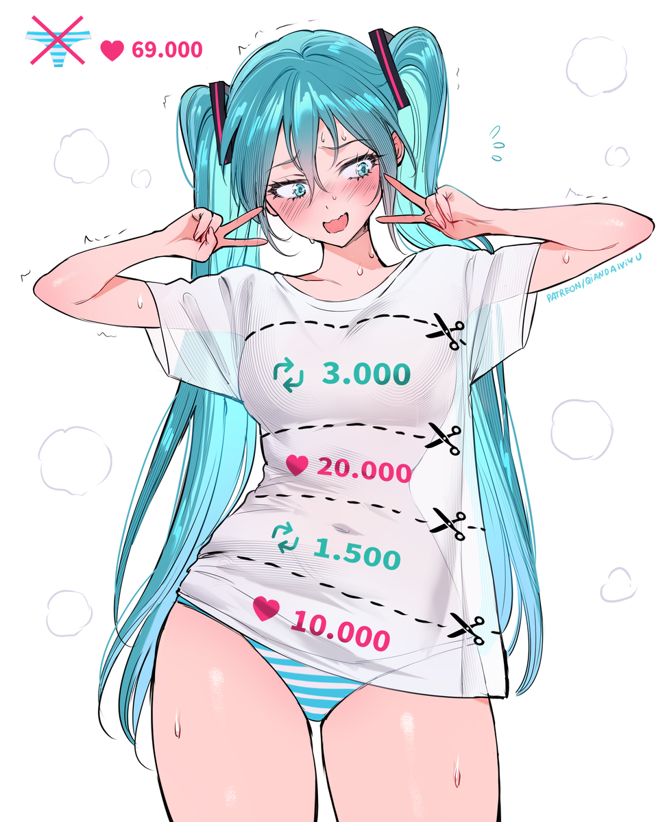 This is a pixiv picture whose title is 初音ミクゲーム.