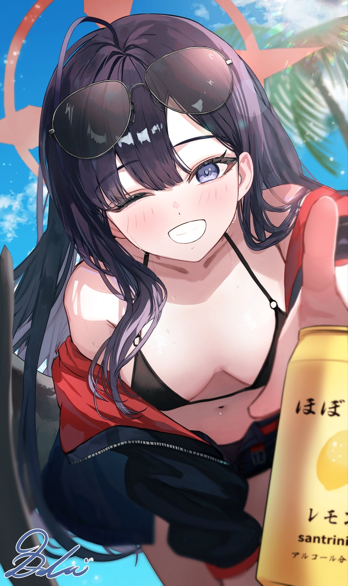 This is a pixiv picture whose title is 暑いっすねー！.