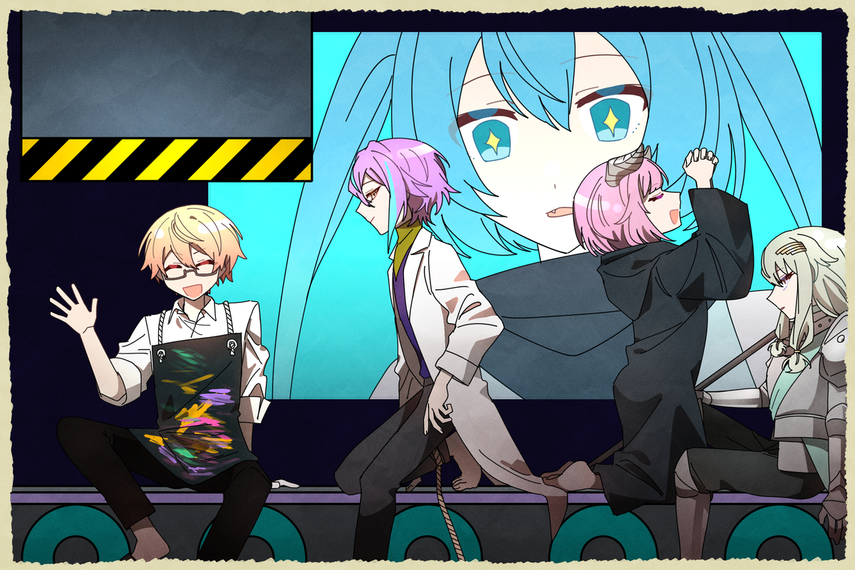 This is a pixiv picture whose title is 【プロセカ】9️⃣1️⃣.