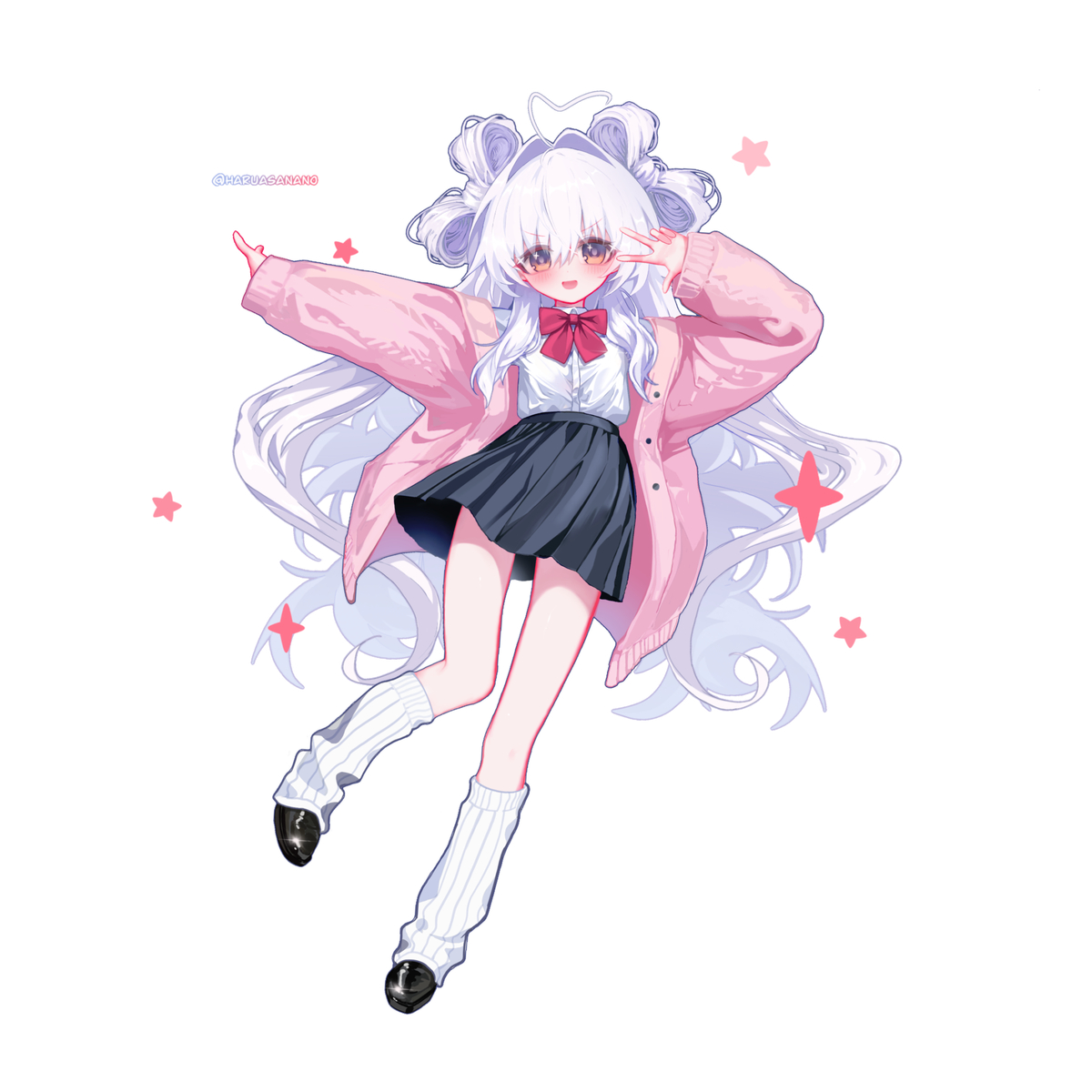 This is a pixiv picture whose title is 朝奈.