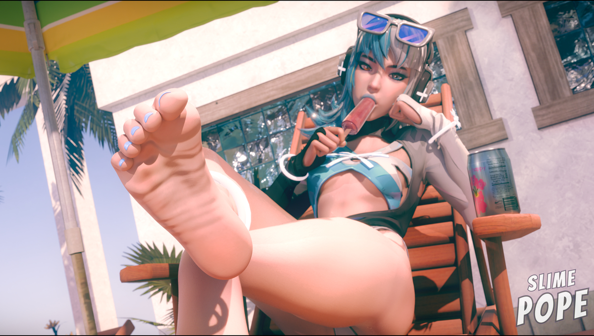 This is a pixiv picture whose title is Beach Day #2.
