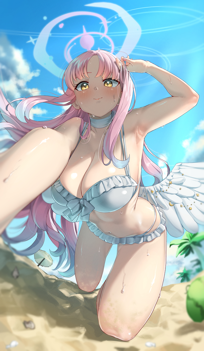 This is a pixiv picture whose title is ミカ.