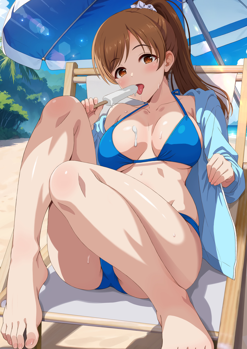 This is a pixiv picture whose title is 猛暑厳しき折、くれぐれもご自愛のほどお願い申し上げます.