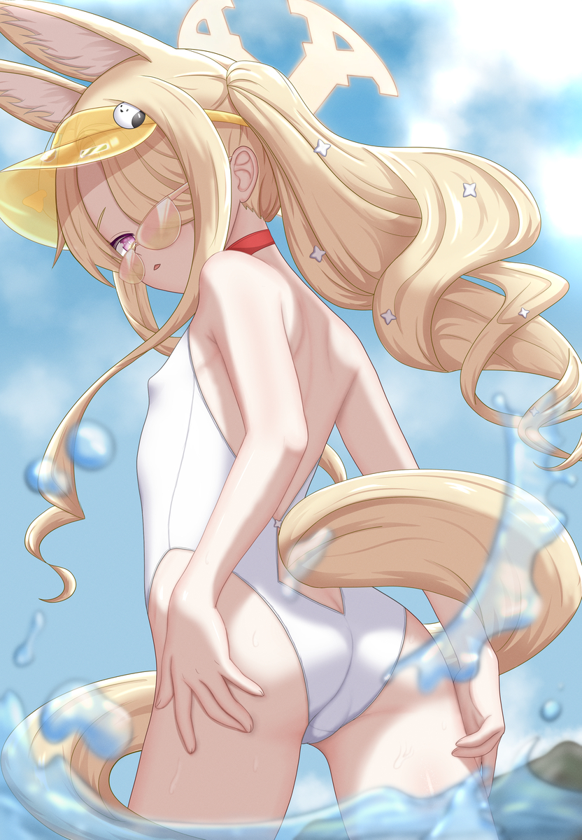 This is a pixiv picture whose title is Seia swimsuit.