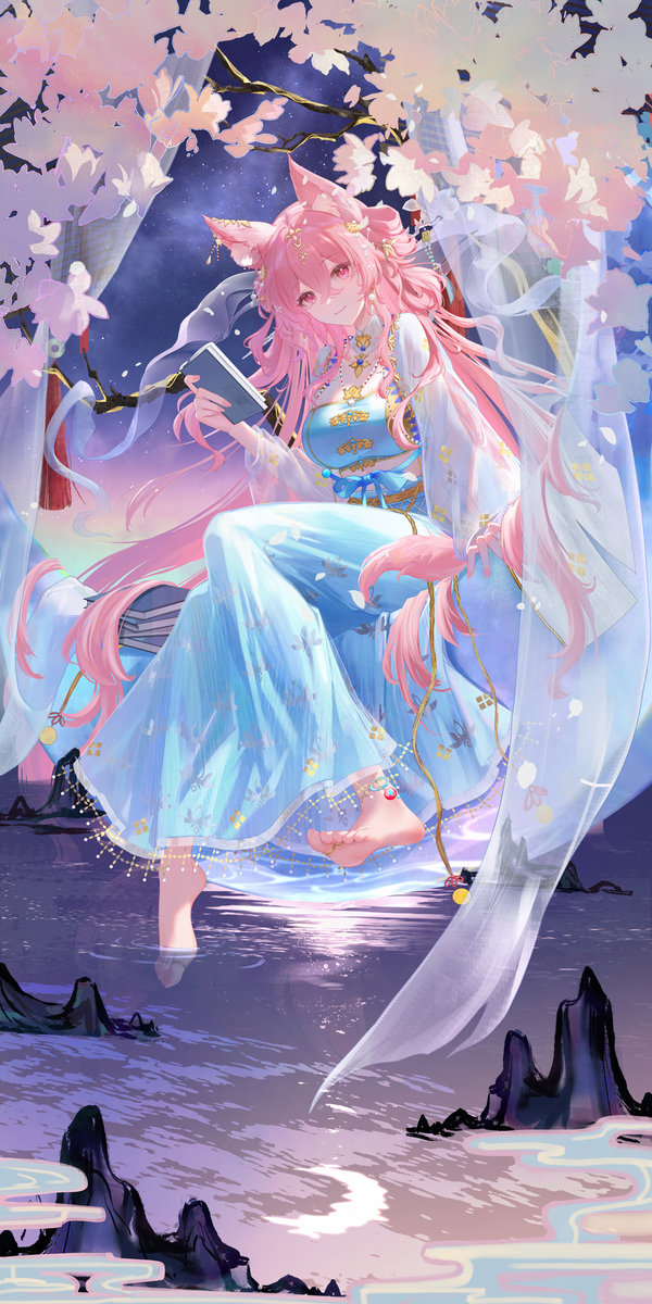 This is a pixiv picture whose title is 鸿雪.