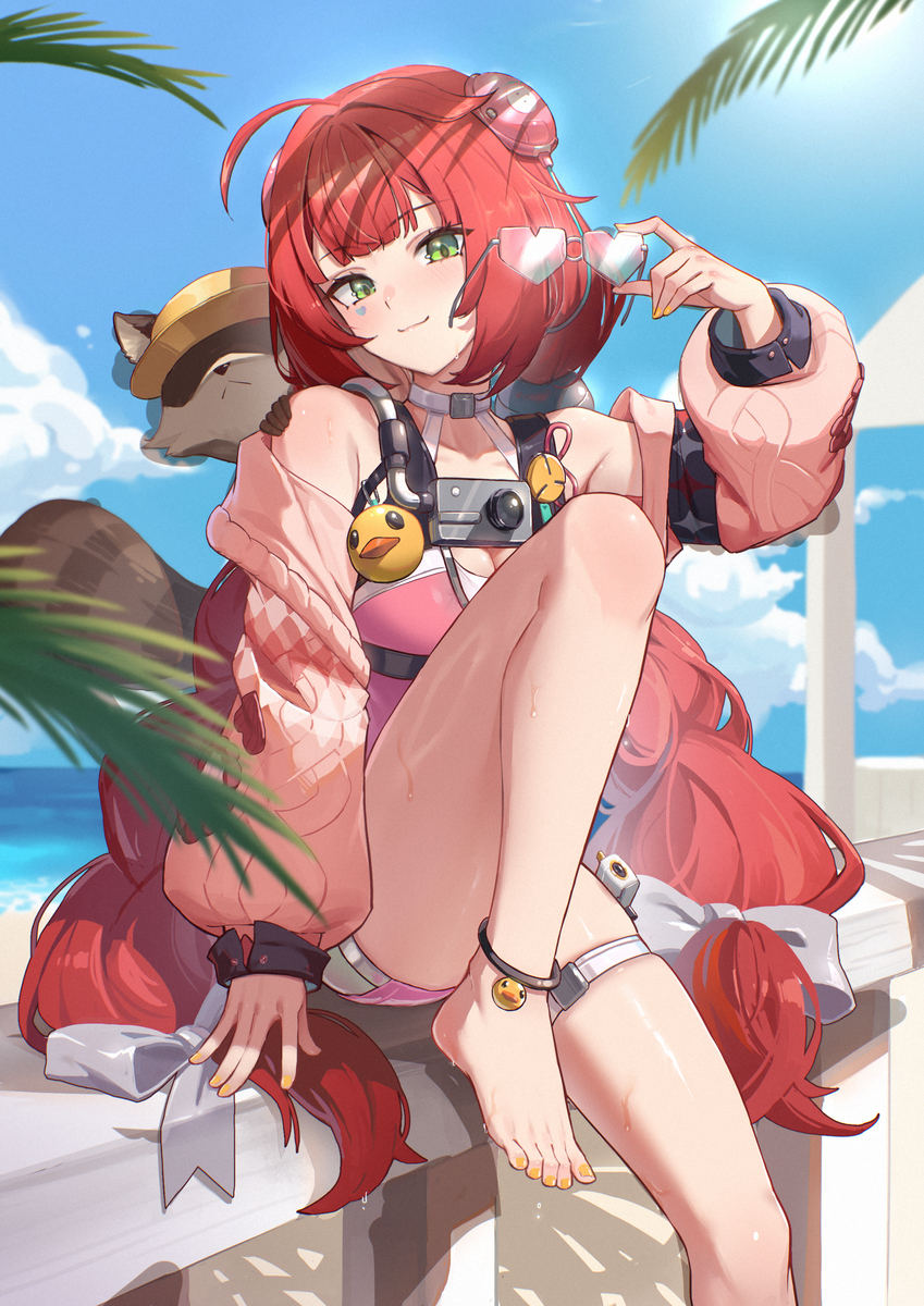 This is a pixiv picture whose title is 浮波柚叶.