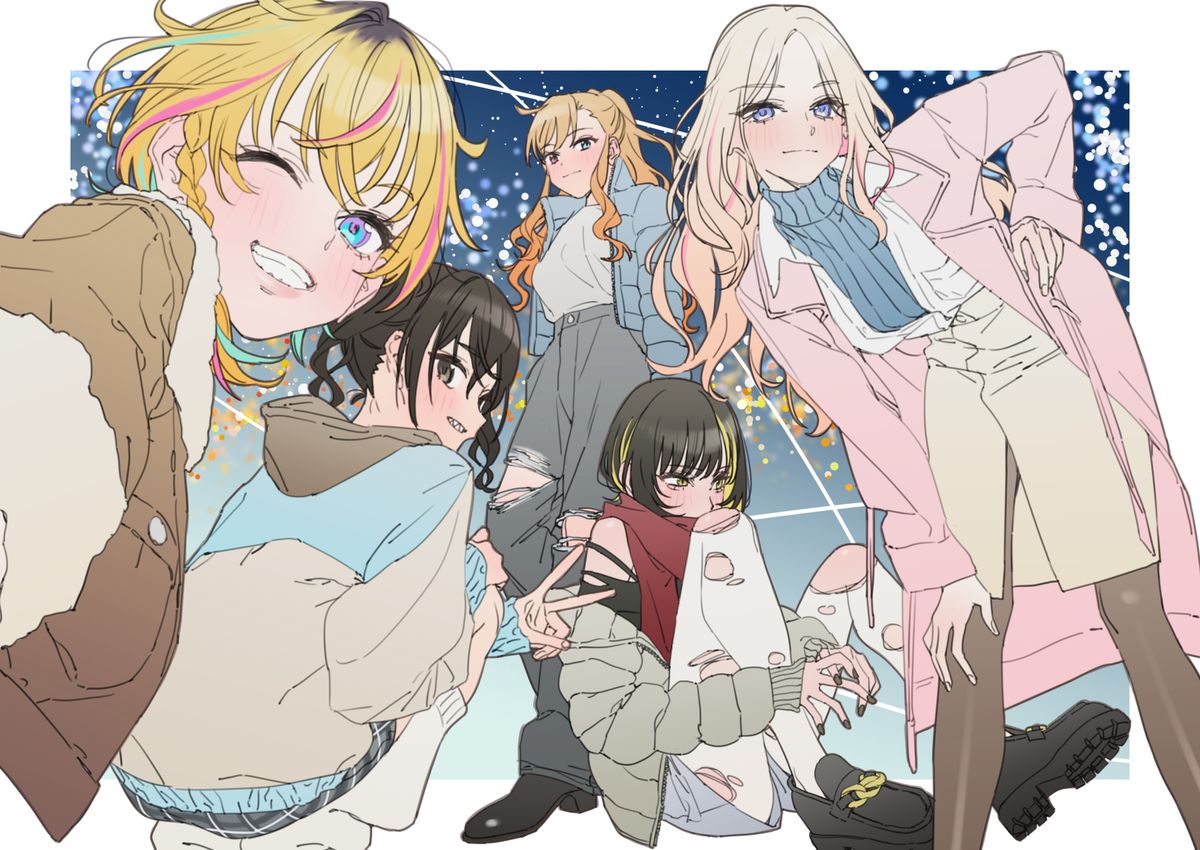 This is a pixiv picture whose title is m@s.