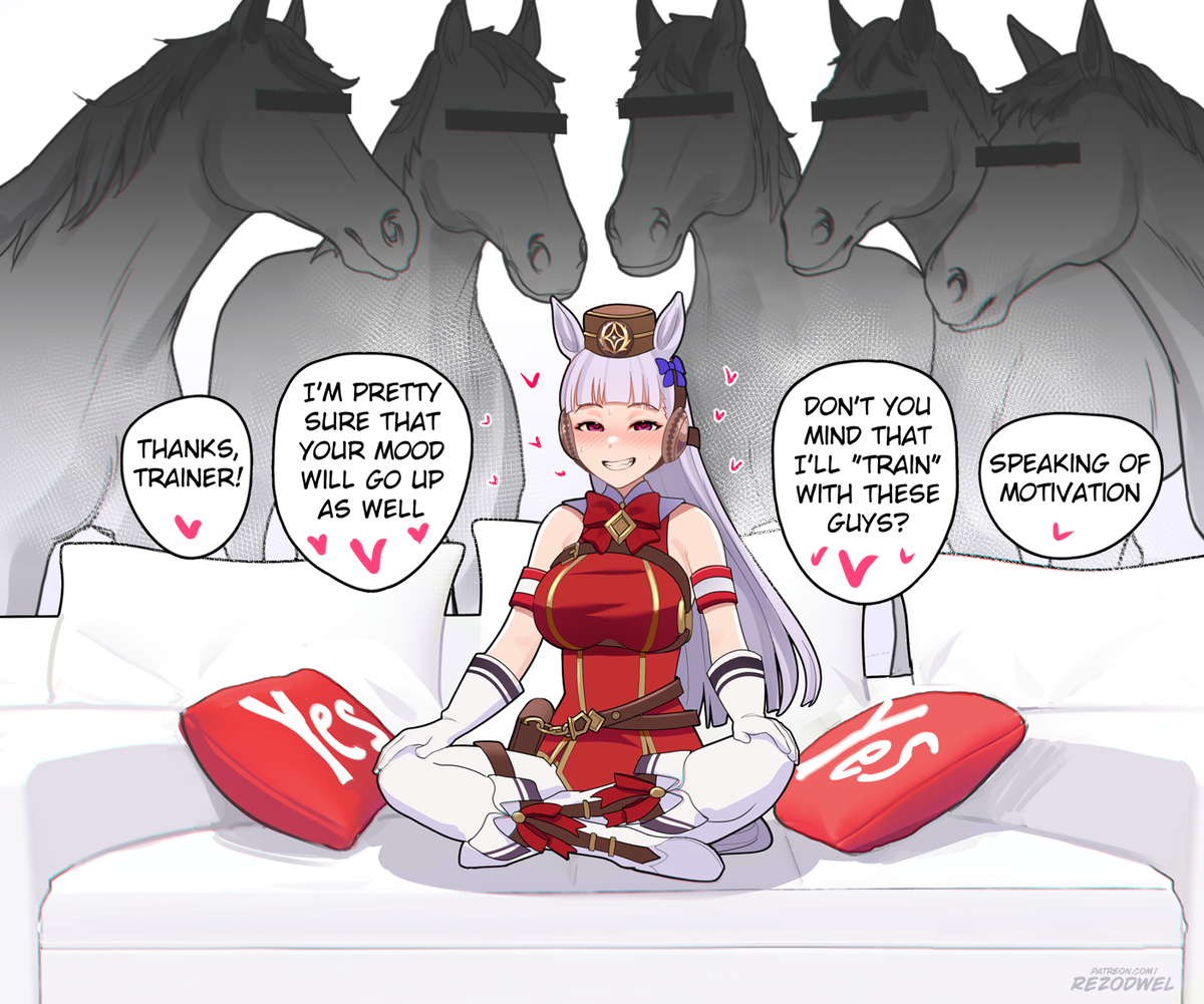 This is a pixiv picture whose title is ゴールドシップ.