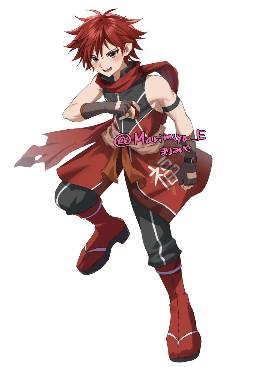 This is a pixiv picture whose title is skeb107 ダンジレッド.