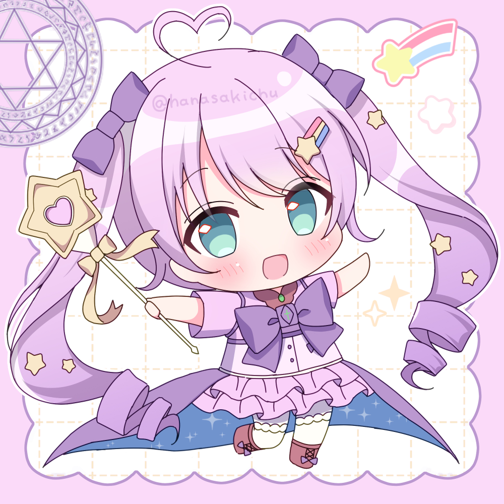 This is a pixiv picture whose title is ゆめかわ魔法少女🪄.