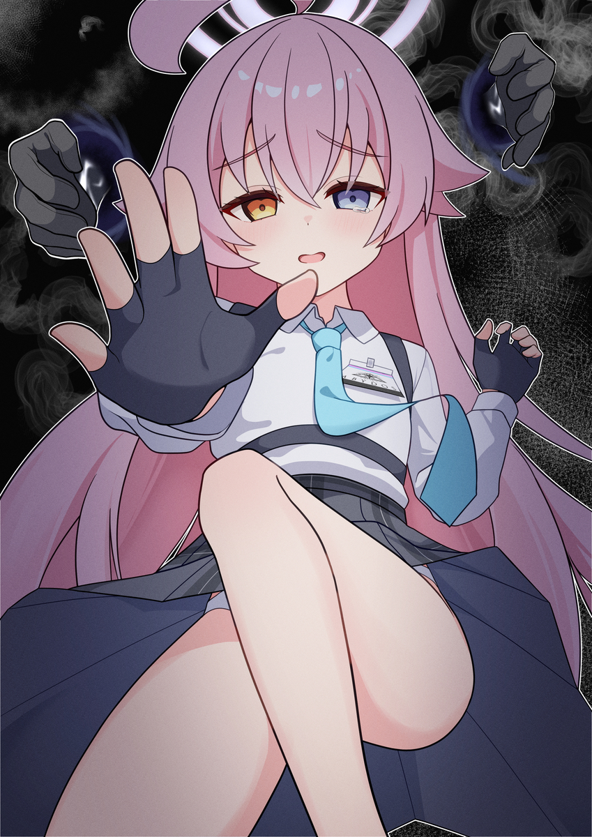 This is a pixiv picture whose title is 手をすり抜けたもの.