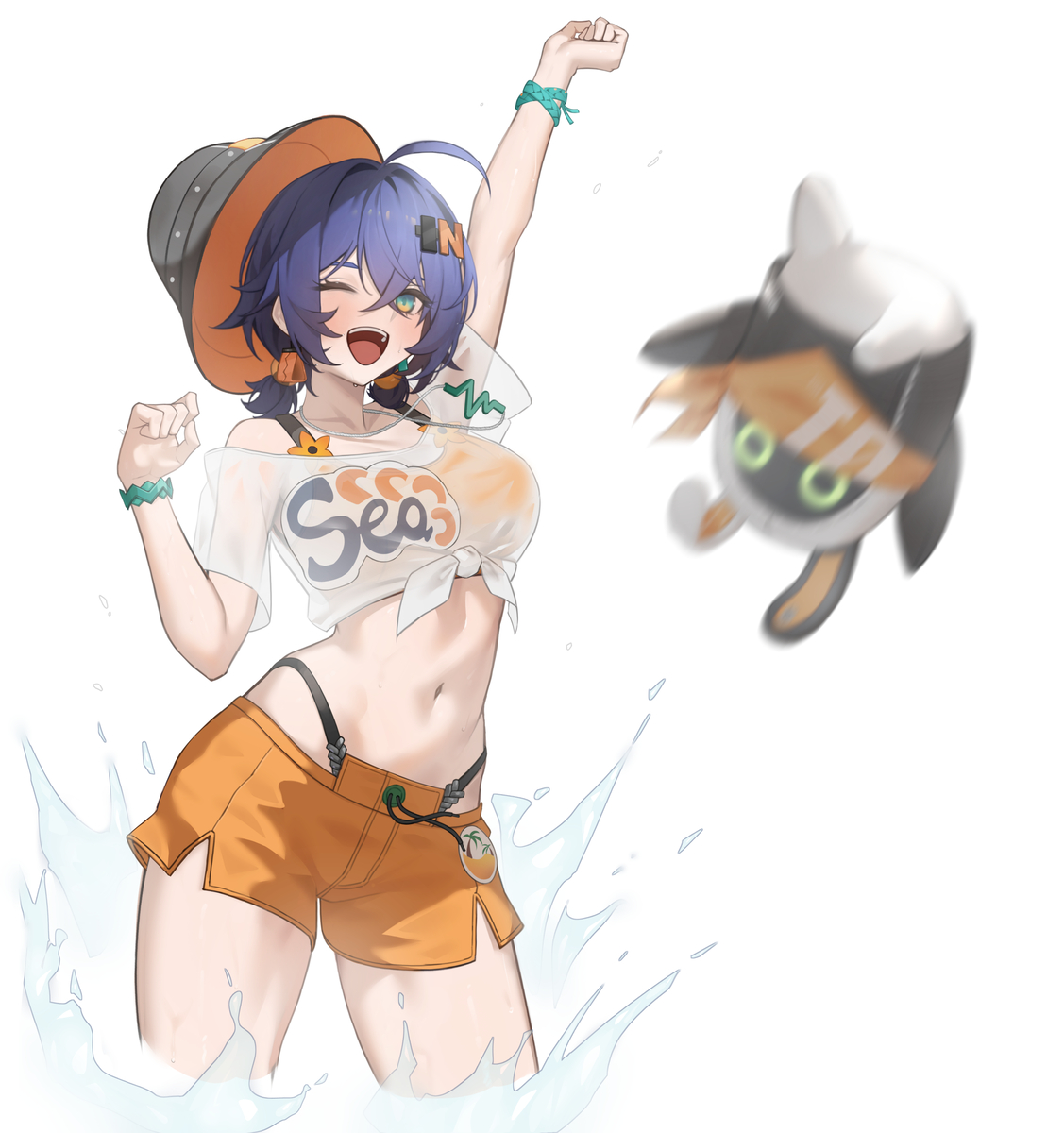 This is a pixiv picture whose title is Belle.