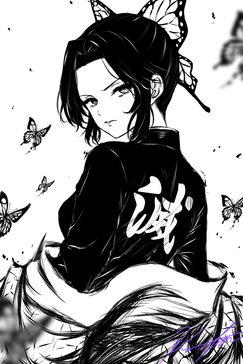 This is a pixiv picture whose title is 蟲柱.